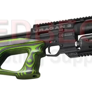 Uragan 3 Air Rifle with Green Laminate Stock 400mm