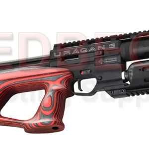 Uragan 3 Air Rifle with Red Laminate Stock 400mm