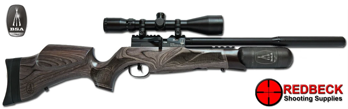 BSA R12 SLX Side Lever PMG Black Pepper Laminate Stock Air Rifle - Image 2